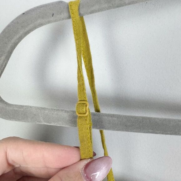 FREE PEOPLE | Fixed on a Feeling Embroidered Green Crop Top Women’s Size X-Large - Picture 10 of 12